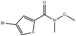 4-BROMO-N-METHOXY-N-METHYLTHIOPHENE-2-CARBOXAMIDE