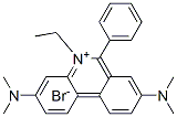 Phenanthridinium, 3,8-bis(dimethylamino)-5-ethyl-6-phenyl-, bromide