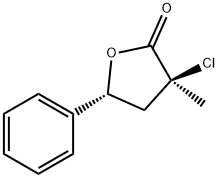 cis-3-chlorodihydro-3-methyl-5-phenylfuran-2(3H)-one