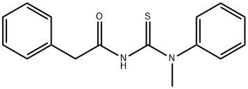 N-(methyl(phenyl)carbamothioyl)-2-phenylacetamide