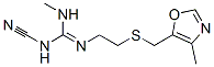 1-Cyano-3-methyl-2-[2-[[(4-methyloxazol-5-yl)methyl]thio]ethyl]guanidine