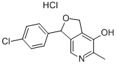 CICLETANINE HYDROCHLORIDE