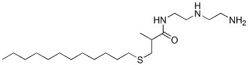 N-[2[(2-氨乙基)氨]乙基]-3-(十二碳硫)-2-甲基-丙酰胺