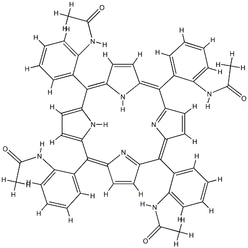3,1-meso-tetrakis(2-acetamidophenyl)porphyrin