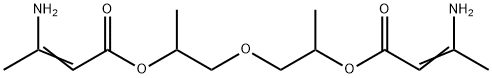 oxybis(1-methylethane-2,1-diyl) bis(3-aminobut-2-enoate)