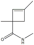 2-Cyclobutene-1-carboxamide,N,1,3-trimethyl-(9CI)