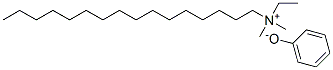 ethylhexadecyldimethylammonium phenolate