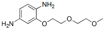 2-[2-(2-methoxyethoxy)ethoxy]benzene-1,4-diamine