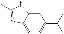 Benzimidazole, 5(or 6)-isopropyl-2-methyl- (7CI)