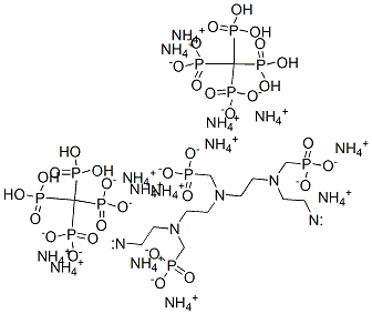 tetradecaammonium [[(phosphonatomethyl)imino]bis[ethylene[(phosphonatomethyl)imino]ethylenenitrilobis(methylene)]]tetrakisphosphonate