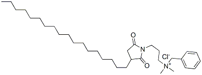 [benzyldimethyl[3-[3-(octadecyl)-2,5-dioxopyrrolidine-1-yl]propyl]ammonium] chloride