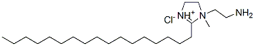 1-(2-aminoethyl)-2-heptadecyl-4,5-dihydro-1-methyl-1H-imidazolium chloride