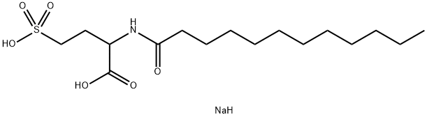 sodium hydrogen 2-[(1-oxododecyl)amino]-4-sulphonatobutyrate