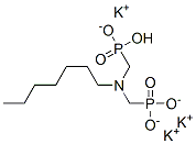 tripotassium hydrogen [(heptylimino)bis(methylene)]bisphosphonate
