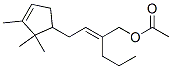 2-[2-(2,2,3-trimethyl-3-cyclopenten-1-yl)ethylidene]-1-pentyl acetate