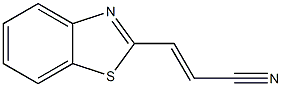 2-Propenenitrile,3-(2-benzothiazolyl)-(9CI)