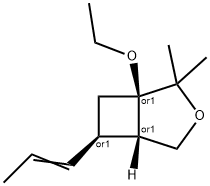 3-Oxabicyclo[3.2.0]heptane,1-ethoxy-2,2-dimethyl-6-(1-propenyl)-,(1alpha,5alpha,6alpha)-(9CI)