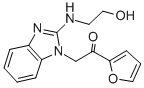 1-(呋喃-2-基)-2-(2-((2-羟乙基)氨基)-1H-苯并[D]咪唑-1-基)乙-1-酮氢溴酸盐