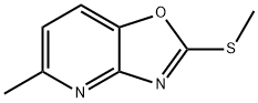 5-甲基-2-(甲巯基)恶唑并[4,5-B]吡啶