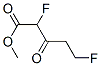 Pentanoic  acid,  2,5-difluoro-3-oxo-,  methyl  ester