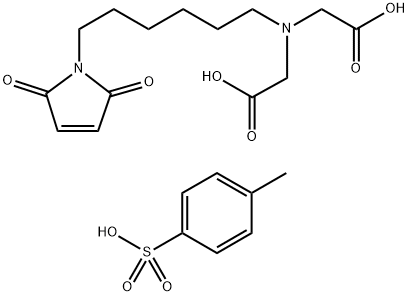 N-(carboxymethyl)-N-[6-(2,5-dihydro-2,5-dioxo-1H-pyrrol-1-yl)hexyl]-, mono(4-met