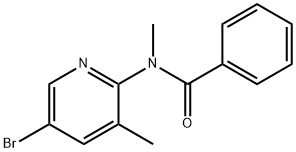 N-(5-溴-3-甲基-2-吡啶基)-N-甲基苯甲酰胺