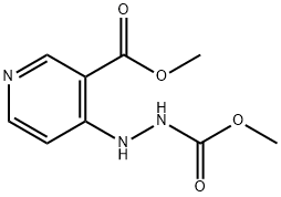 4-[2-(Methoxycarbonyl)hydrazino]-3-pyridinecarboxylic acid methyl ester
