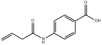 Benzoic acid, 4-[(1-oxo-3-butenyl)amino]- (9CI)
