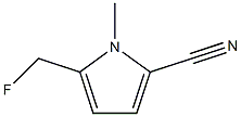 1H-Pyrrole-2-carbonitrile,5-(fluoromethyl)-1-methyl-(9CI)