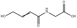 Glycine, N-(4-hydroxy-1-oxo-2-butenyl)- (9CI)