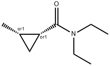 Cyclopropanecarboxamide, N,N-diethyl-2-methyl-, (1R,2S)-rel- (9CI)