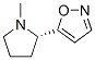 Isoxazole, 5-[(2S)-1-methyl-2-pyrrolidinyl]- (9CI)
