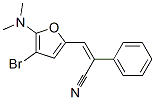 Benzeneacetonitrile,  -alpha--[[4-bromo-5-(dimethylamino)-2-furanyl]methylene]-