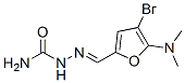 Hydrazinecarboxamide,  2-[[4-bromo-5-(dimethylamino)-2-furanyl]methylene]-