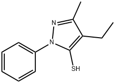 1H-Pyrazole-5-thiol,4-ethyl-3-methyl-1-phenyl-(9CI)