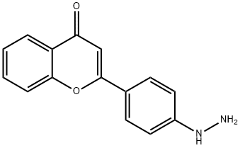 4H-1-Benzopyran-4-one,2-(4-hydrazinophenyl)-(9CI)
