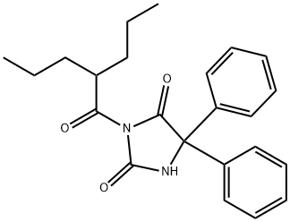 3-(2-Propylpentanoyl)-5,5-diphenylhydantoin