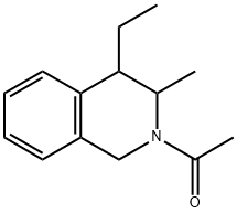 Isoquinoline, 2-acetyl-4-ethyl-1,2,3,4-tetrahydro-3-methyl- (9CI)