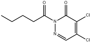 4,5-dichloro-2-pentanoyl-pyridazin-3-one