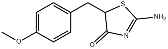 2-Imino-5-(4-methoxy-benzyl)-thiazolidin-4-one