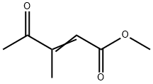 2-Pentenoic acid, 3-methyl-4-oxo-, methyl ester (9CI)