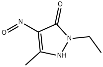 3H-Pyrazol-3-one,  2-ethyl-1,2-dihydro-5-methyl-4-nitroso-