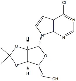 [(3aR,4R,6R,6aR)-6-{4-chloro-7H-pyrrolo[2,3-d]pyrimidin-7-yl}-2,2-dimethyl-tetrahydro-2H-furo[3,4-d][1,3]dioxol-4-yl]methanol