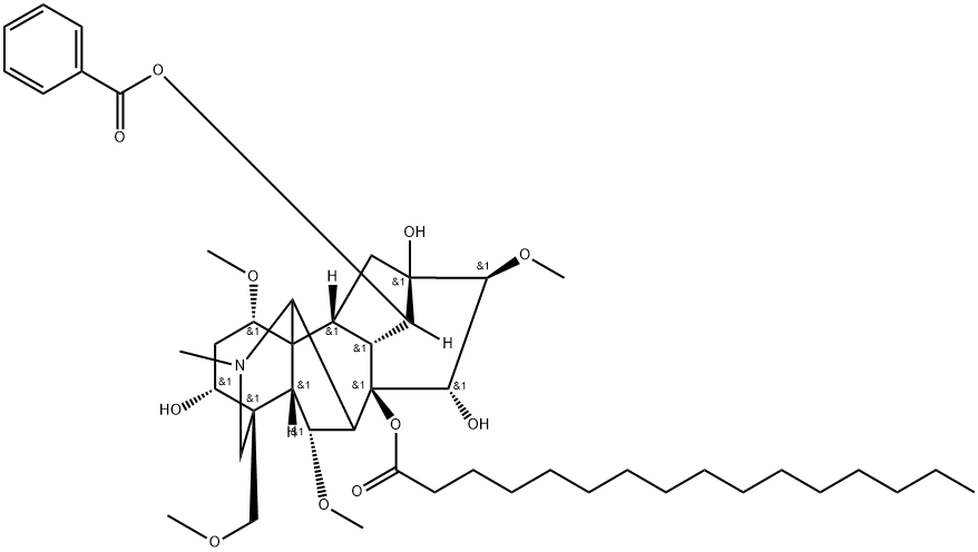 Benzoylmesaconine-7-Palmitate