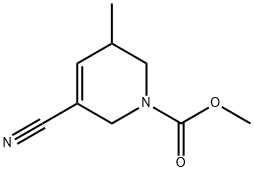 1(2H)-Pyridinecarboxylic  acid,  5-cyano-3,6-dihydro-3-methyl-,  methyl  ester