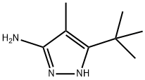 1H-Pyrazol-3-amine,  5-(1,1-dimethylethyl)-4-methyl-