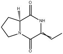 Pyrrolo[1,2-a]pyrazine-1,4-dione, 3-ethylidenehexahydro-, (S)- (9CI)