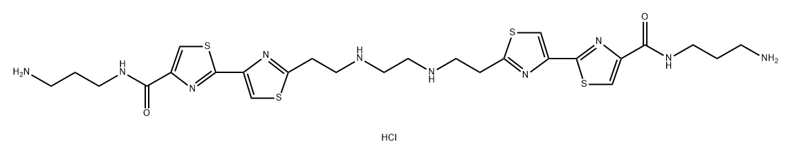 N,N'-bis(2-(4-(3-aminopropylcarbamoyl)-2,4'-bithiazol-2'-yl)ethyl)ethylenediamine