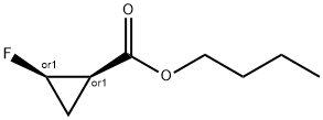 Cyclopropanecarboxylic acid, 2-fluoro-, butyl ester, (1R,2R)-rel- (9CI)