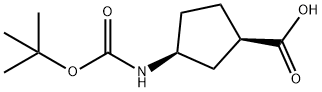 (-)-(1R,3S)-N-Boc-3-氨基环戊烷甲酸